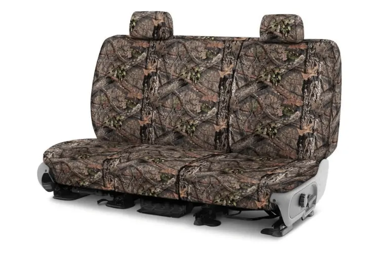 Covercraft Ssc8489camb Gmc Sierra 2500Hd/3500Hd 2021-2022 Camo Carhartt Seatsaver Custom Rear Seat Covers Mossy Oak 1