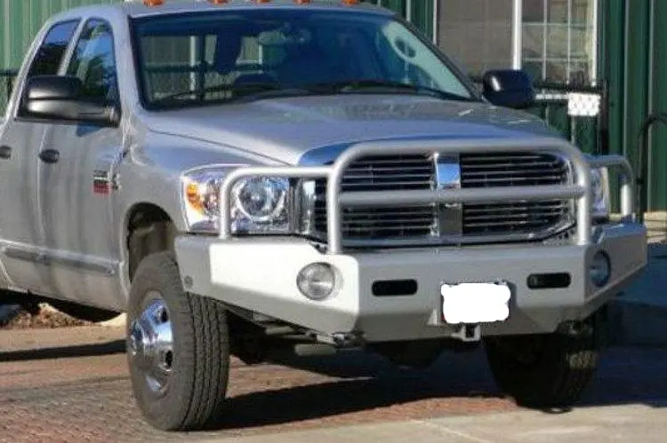 Buckstop D4cls Dodge Ram 2500/3500 2006-2009 Classic 1 Front Bumper Winch Ready With Tow Hooks 1