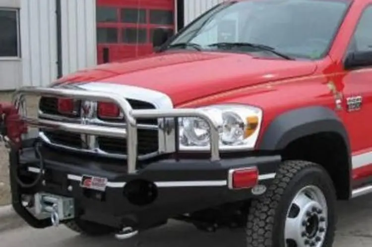 Buckstop D4cls Dodge Ram 1500 2006-2009 Classic 1 Front Bumper Winch Ready With Tow Hooks 2