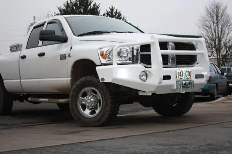 Buckstop D4ob Dodge Ram 1500 2006-2009 Outback Front Bumper Winch Ready With Tow Hooks 1