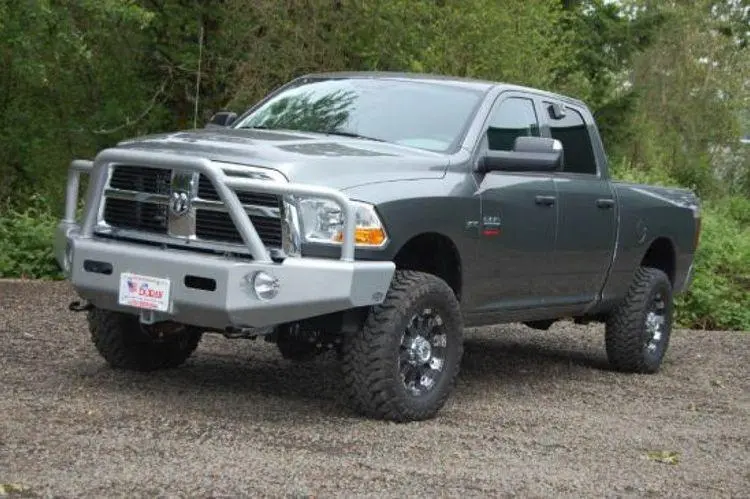 Buckstop D5baja Dodge Ram 2500/3500 2010-2018 Baja Front Bumper Winch Ready With Tow Hooks 2