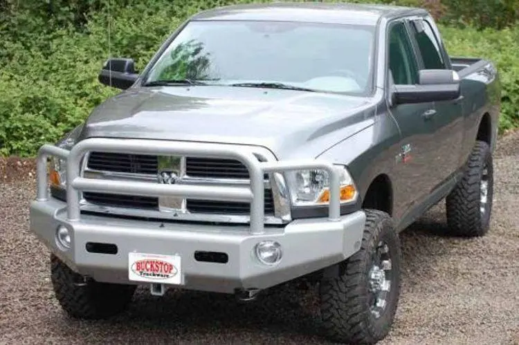 Buckstop D5cl2 Dodge Ram 2500/3500 2010-2018 Classic 2 Front Bumper Winch Ready With Tow Hooks 1