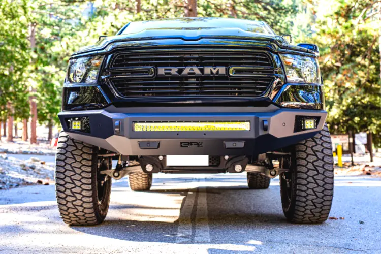 Body Armor Dg-19343 Dodge Ram 1500 2019-2024 Ambush Series Front Bumper Non-Winch 1