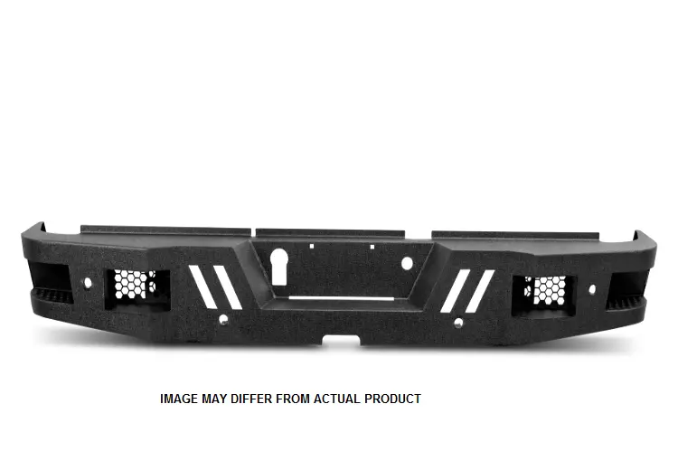 Body Armor Dg-2963 Dodge Ram 2500/3500 2010-2024 Eco Series Rear Bumper With Dual Cube Lights Pockets 1