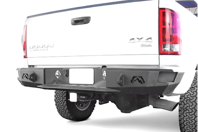 Fab Fours Dr03-W1050-1 Dodge Ram 2500/3500 2003-2009 Premium Rear Bumper No Sensor 1