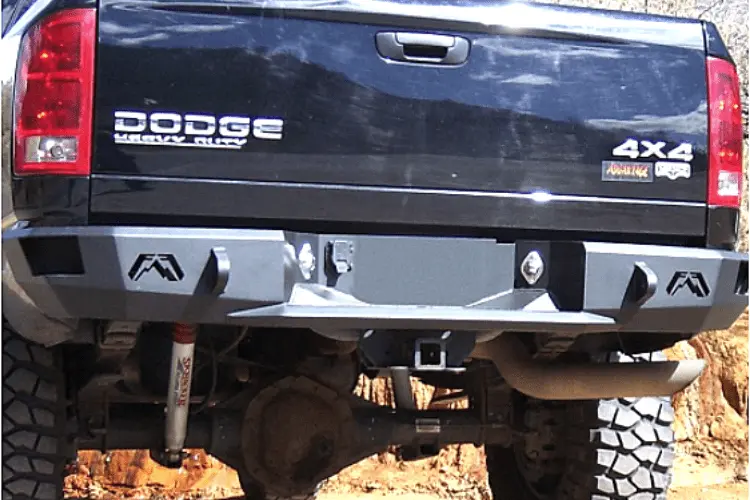 Fab Fours Dr03-W1050-1 Dodge Ram 2500/3500 2003-2009 Premium Rear Bumper No Sensor 2