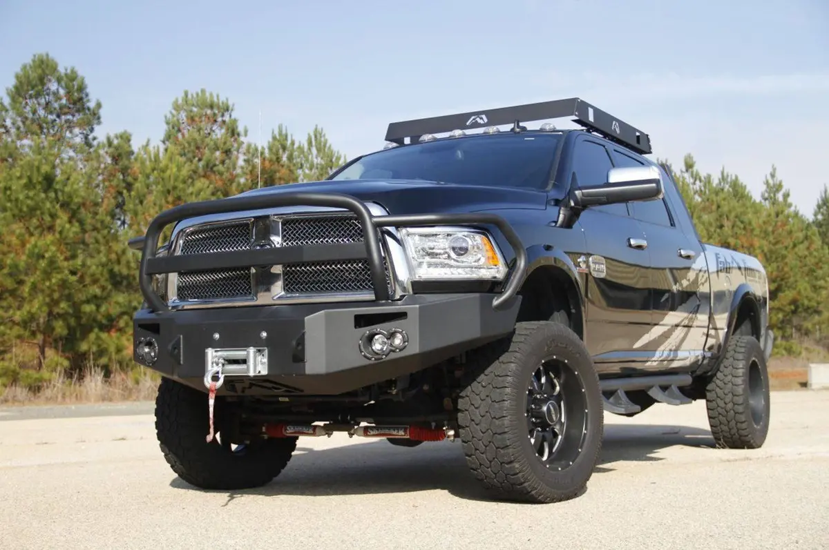 Fab Fours Premium Full Guard Front Bumper 2010-2018 Dodge Ram 4500/5500 Dr10-A2950-1 2
