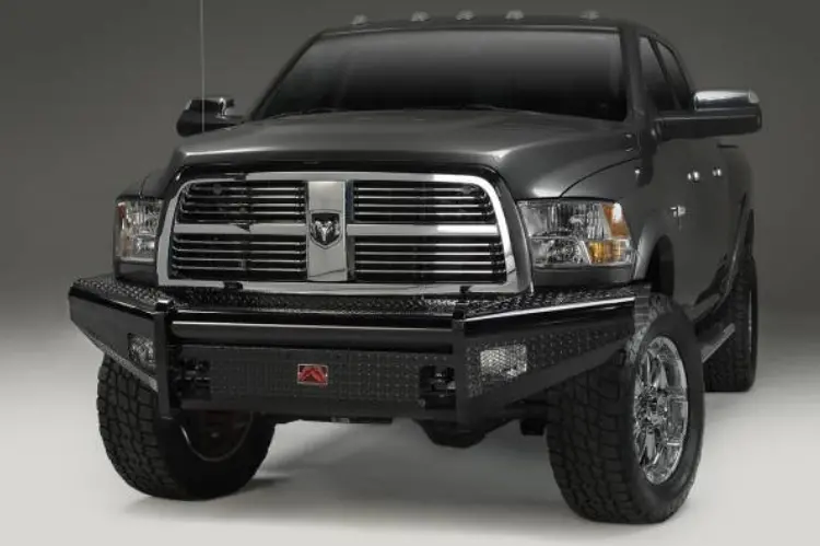 Fab Fours Dr10-S2961-1 Dodge Ram 2500/3500 2010-2018 Black Steel Front Bumper No Guard 1