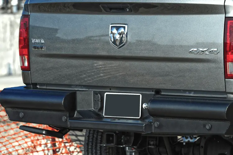 Fab Fours Dr10-U2950-1 Dodge Ram 2500/3500 2010-2018 Black Steel Elite Rear Bumper 1