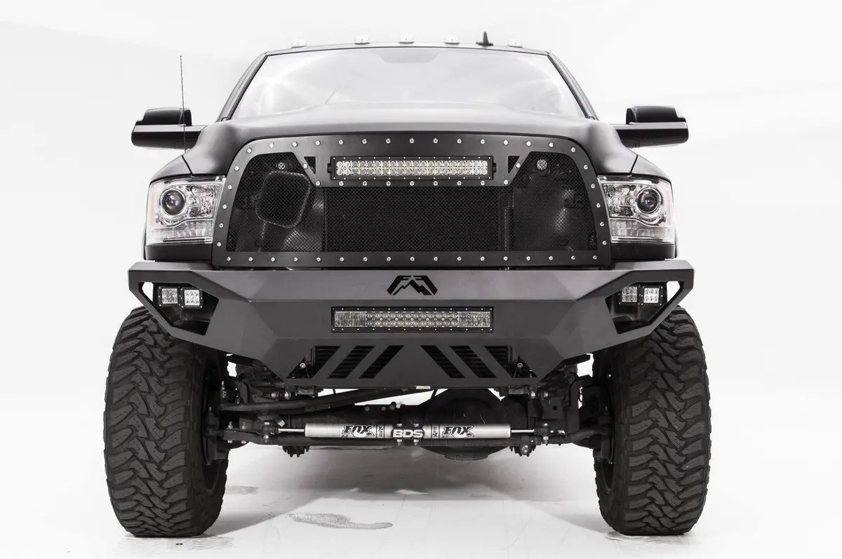 Fab Fours Vengeance No Guard Truck Front Bumper 2010-2018 Dodge Ram 2500/3500 Dr10-V2951-1 2