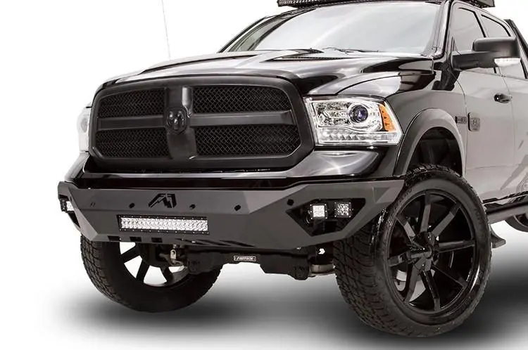 Fab Fours Dr13-D2951-1 Dodge Ram 1500 2013-2018 Vengeance Front Bumper No Guard 1
