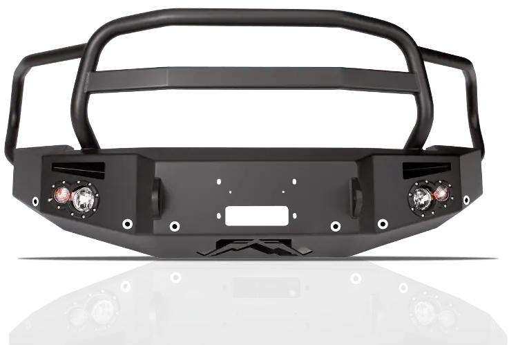 Fab Fours Dr13-H2950-1 Dodge Ram 1500 2013-2018 Premium Front Bumper Winch Ready With Full Guard 1