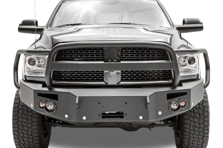Fab Fours Dr16-C4050-1 Dodge Ram 4500/5500 2016-2018 Premium Front Bumper Sensor Winch Ready With Full Guard 1