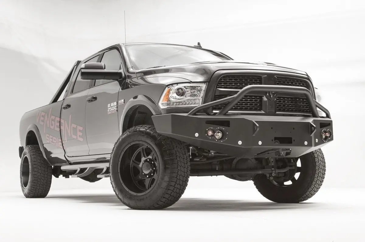 Fab Fours Premium Pre-Runner Front Bumper 2016-2018 Dodge Ram 2500/3500 Dr16-C4052-1 2