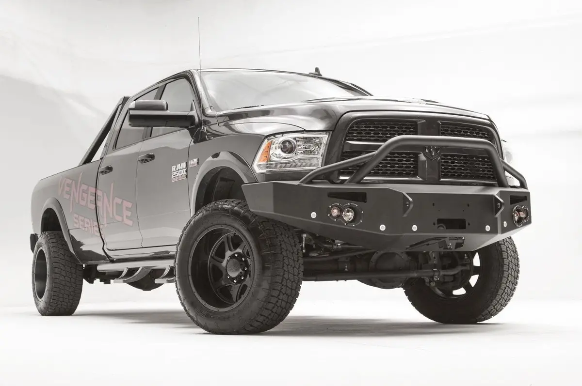 Fab Fours Premium Pre-Runner Front Bumper 2016-2018 Dodge Ram 4500/5500 Dr16-C4052-1 2