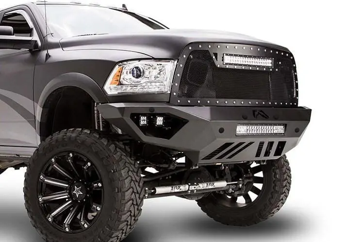 Fab Fours Vengeance No Guard Truck Front Bumper 2016-2018 Dodge Ram 4500/5500 Sensor Dr16-V4051-1 1