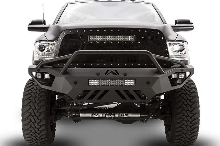 Fab Fours Dr16-V4052-1 Dodge Ram 4500/5500 2016-2018 Vengeance Front Bumper With Pre-Runner Guard 1