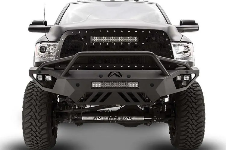 Fab Fours Dr16-V4052-1 Dodge Ram 2500/3500 2016-2018 Vengeance Front Bumper With Pre-Runner Guard 1