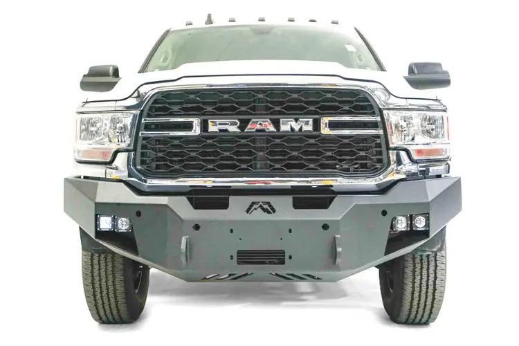Fab Fours Dr19-A4451-1 Dodge Ram 2500/3500 2019-2024 New Premium Front Bumper Winch Ready No Guard 1