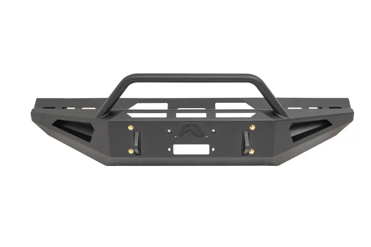 Fab Fours Red Steel Dr19-Rs4462-1 Dodge Ram 2500/3500 2019-2024 Front Bumper Winch Ready Pre-Runner Guard 2