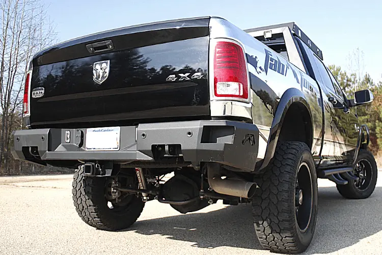 Fab Fours Dr19-W4451-1 Dodge Ram 2500/3500 2019-2024 Premium Rear Bumper 1