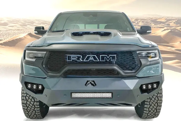 Fab Fours Dx21-V4551-1 Dodge Ram 1500 Trx 2021-2024 Vengeance Front Bumper No Guard 1