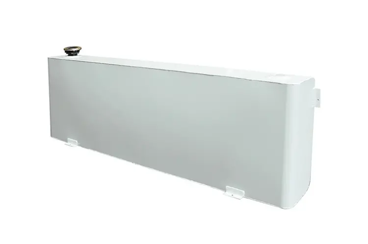 Dee Zee Dz92556ns Gmc Sierra 2500Hd/3500Hd 1999-2022 Long Rectangle Transfer Tank White Steel 1