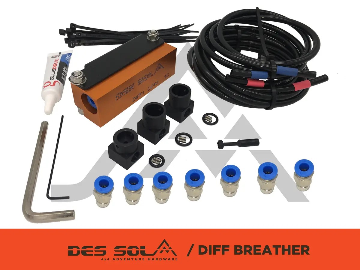 Des Sol Differential Breather Kit (Jimny Year 2005-2017) 1