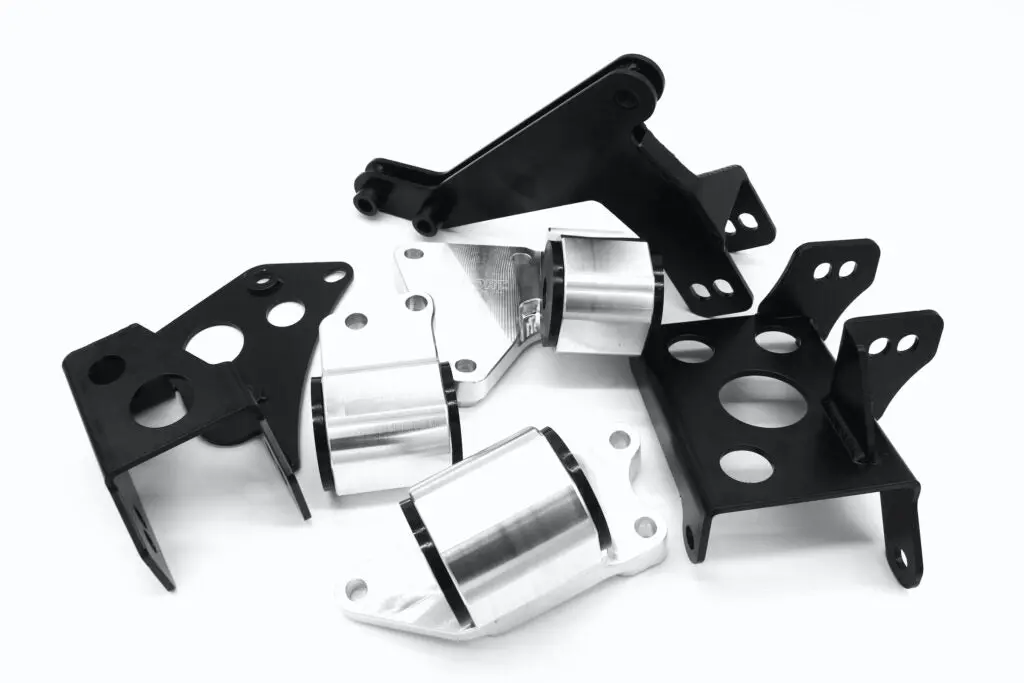 Hasport Performance Billet K-Series Motor Mounts - 96-00 Civic With Eg/Dc Subframe 1