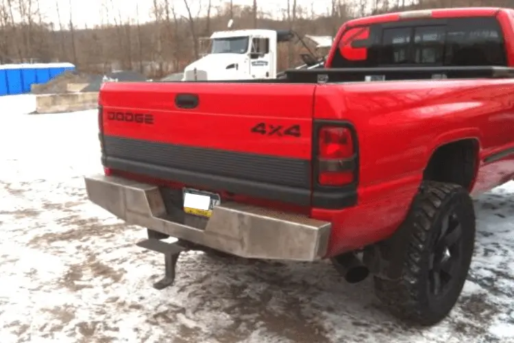 Affordable Offroad Edodgerear Dodge Ram 1500 1993-2001 Elite Rear Bumper Full Width 1