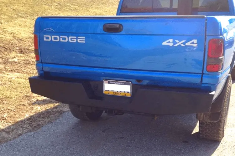 Affordable Offroad Edodgerear Dodge Ram 2500/3500 1993-2002 Elite Rear Bumper Full Width 1