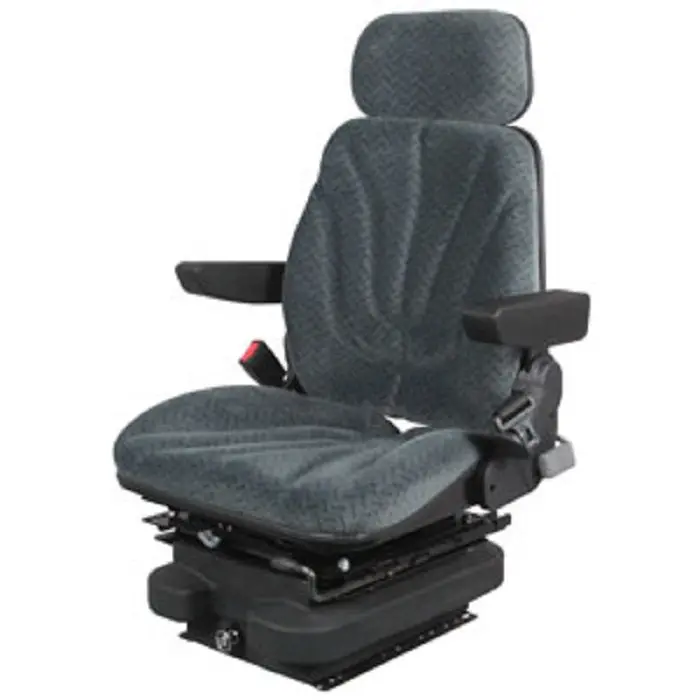 12V Low Profile Air Suspension Seat For Tractor Mower Loader 1