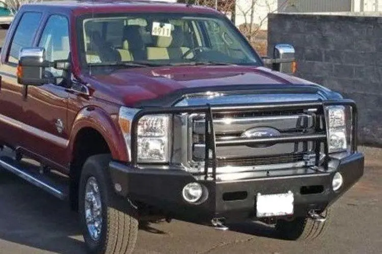 Buckstop F11cls Ford F250/F350 Superduty 2011-2016 Classic 1 Front Bumper Winch Ready With Tow Hooks 1