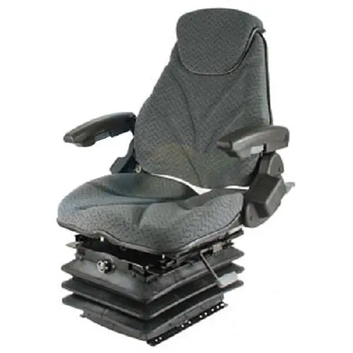 Heavy Duty Tractor Excavator Back Hoe Mower Loader Seat W/ Suspension 5