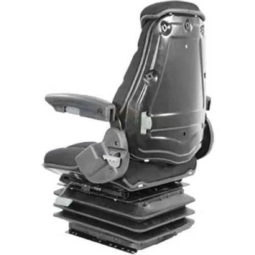 Heavy Duty Tractor Excavator Back Hoe Mower Loader Seat W/ Suspension 2