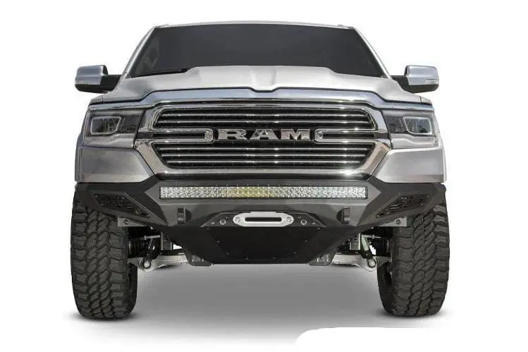 Add F551422770103 Dodge Ram 1500 2019-2023 Stealth Fighter Front Bumper With Sensor Cutouts Winch Ready (Does Not Work With Eco Diesel) 1