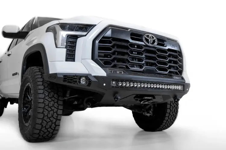 Add F761191760103 Toyota Tundra 2022-2023 Stealth Fighter Front Bumper Winch Ready 1