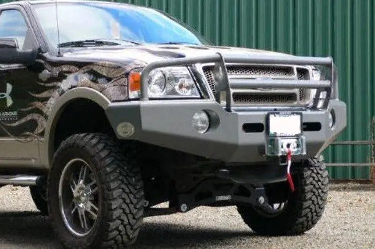 Buckstop F7cls Ford F150 2004-2008 Classic 1 Front Bumper Winch Ready With Tow Hooks 1