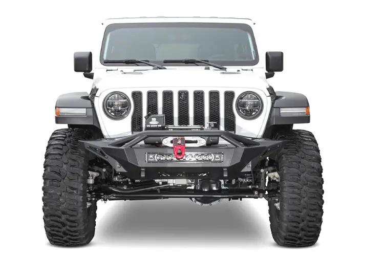 Add F961232080103 Jeep Wrangler Jl 2018-2025 Stealth Fighter Winch Front Bumper 1
