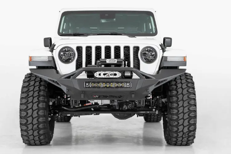 Add F961692080103 Jeep Gladiator Jt 2020-2022 Stealth Fighter Front Bumper Full Width With Pre-Runner Guard 1