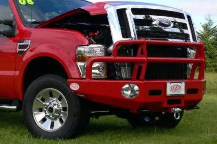 Buckstop F9cl2 Ford F450/F550 Superduty 2008-2010 Classic 2 Front Bumper Winch Ready With Tow Hooks 2