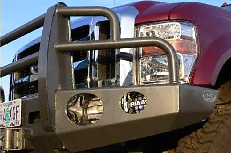 Buckstop F9ob Ford F450/F550 Superduty 2008-2010 Outback Front Bumper Winch Ready With Tow Hooks 2