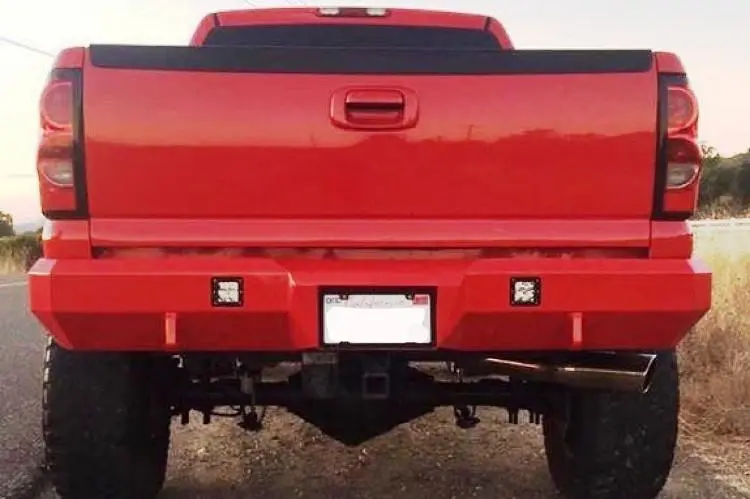 Fusion 0007Gmrb Gmc Sierra 2500/3500 2000-2007 Rear Bumper 1