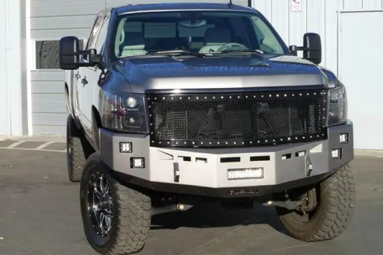 Fusion 07131500Gmcfb Gmc Sierra 1500 2007.5-2010 Front Bumper 1