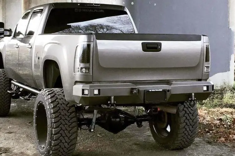 Fusion 07131500Gmrb Gmc Sierra 1500 2007.5-2013 Rear Bumper 1