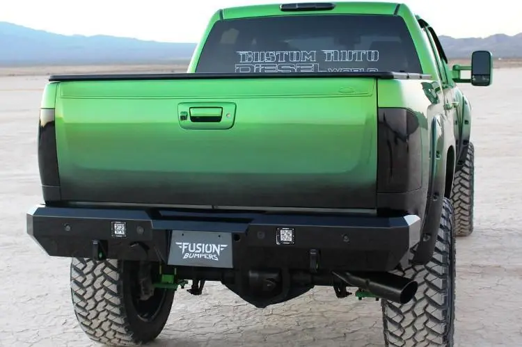 Fusion 07131500Gmrb Gmc Sierra 1500 2007.5-2013 Rear Bumper 2