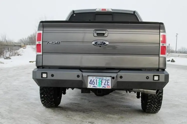 Fusion 0914150Rb Ford F150 2009-2014 Rear Bumper Without Back Up Sensors 1