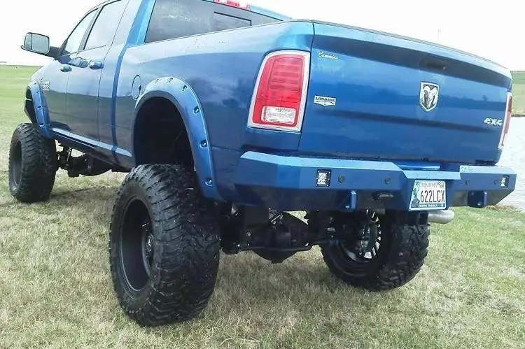 Fusion Dodge Ram 1500 2009-2018 Rear Bumper 09181500Rmrb 1