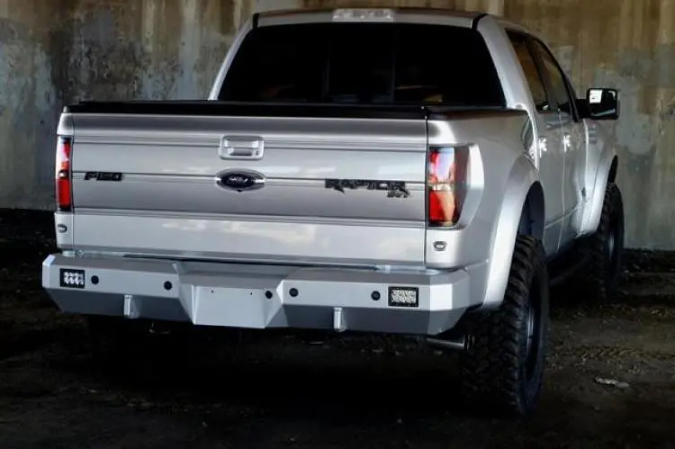 Fusion 1014Raprb Ford F150 Raptor 2010-2014 Rear Bumper Without Back Up Sensors 1