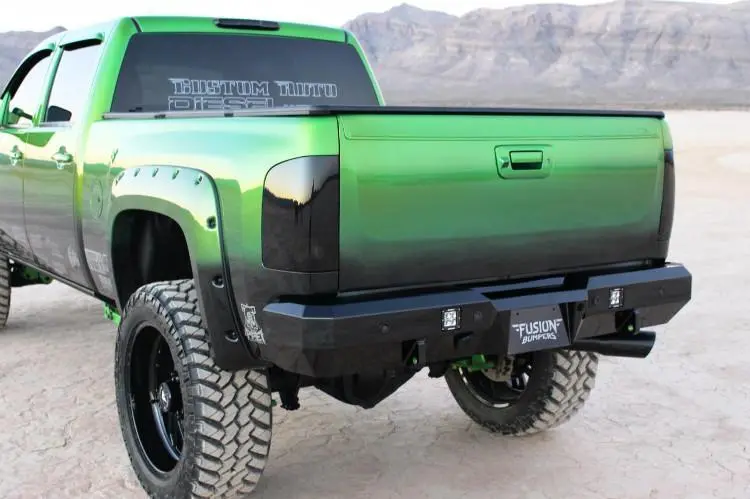 Fusion 1114Gmrb Chevy Silverado 2500/3500 2011-2014 Rear Bumper 2